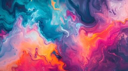 colorful abstract swirling background