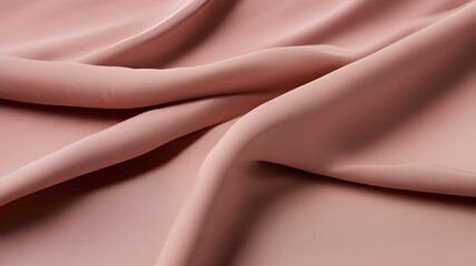 Fototapeta premium Rayon fabric is a versatile textile made from regenerated cellulose fibers, known for its soft, smooth texture and ability to drape beautifully in clothing. 