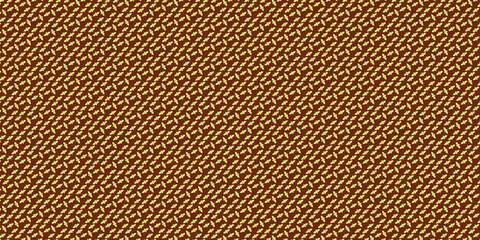 Seamless abstract pattern with beige geometric shapes on a dark brown background, forming a stylish and dynamic diagonal design Perfect for textiles, wallpapers, and branding