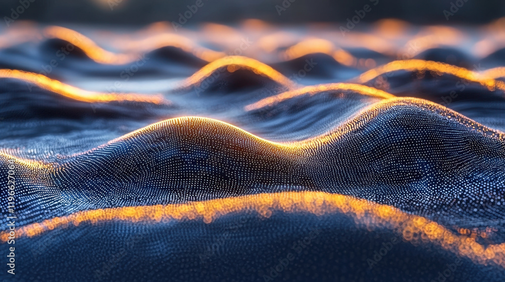 Poster explore the infinite cyberspace grid adorned with vibrant holographic textures and intricate ai-insp