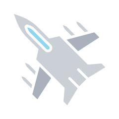 Jet fighter icon
