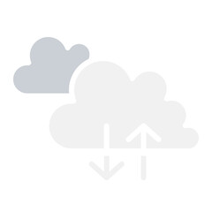 Cloud computing icon
