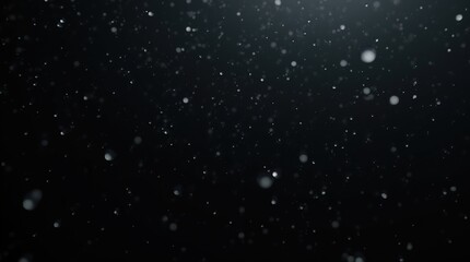 raining rain on black background, for overlay