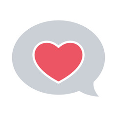 Love message icon