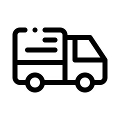 delivery line icon