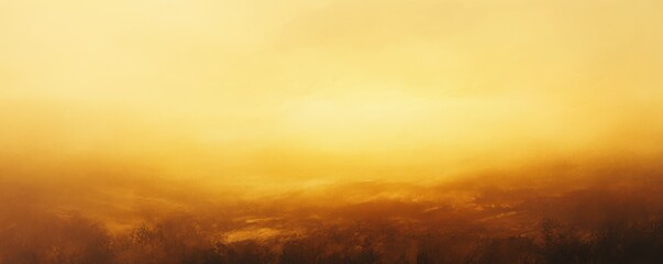 Obraz premium Golden hour gradient, warm yellow fading into orange, soft texture