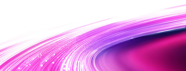 Abstract background in blue and purple neon lines in PNG format. Glow luminous glitter shimmer trail. Sport car is made of polygons, lines and connected dots.