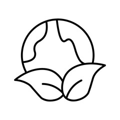 enviroment line icon