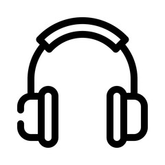 hearing protection line icon