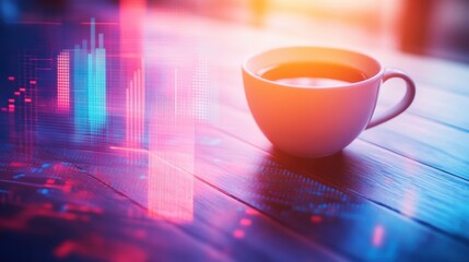 Financial Market Trends Over a Cup of Coffee: A Blend of Data and Daily Routine