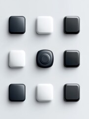 A collection of modern gadgets including smart home devices and smartphone accessories.