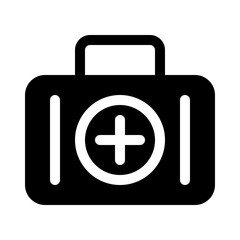 first aid glyph icon