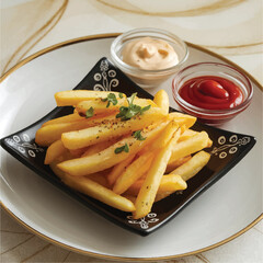 A photo of a plate of crispy french-fry1