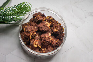 Popular cookies in Malaysia during celebration of Eid Mubarak (Hari Raya).  