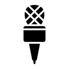 News Microphone Icon