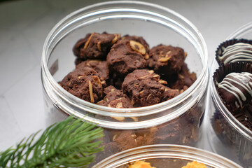 Popular cookies in Malaysia during celebration of Eid Mubarak (Hari Raya).  