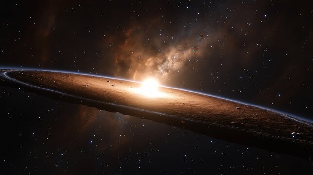 Stunning Visualization of a Protoplanetary Disk