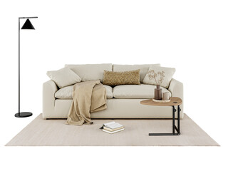 Modern Minimalist Living Room Sofa
