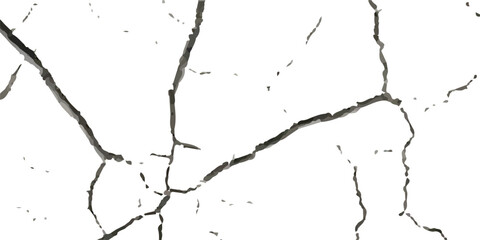 Vector Texture of Cracks and Breaks on Earthquake-Damaged Land Surfaces, Walls, and Floors in Black, White, and Grey, Perfect for Creating Realistic Earthquake Damage in Digital Design and Architectur