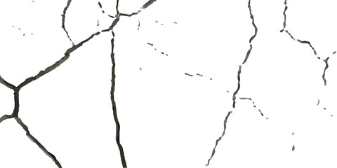 Distressed Vector Texture Overlays Featuring Earthquake-Induced Cracks on Land, Wall, and Floor Surfaces in Black, White, and Grey, Ideal for Simulating Earthquake Damage and Surface Deformation in De