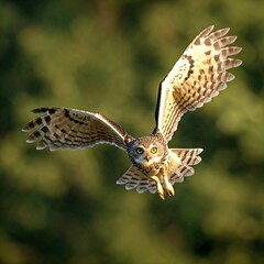 Obraz premium Owl in flight