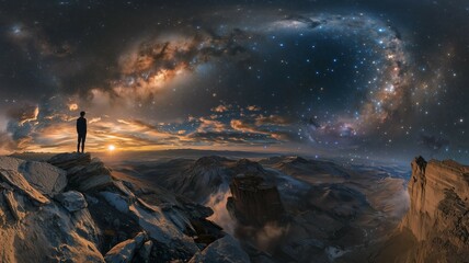 非現実的で夢のような幻想的な世界