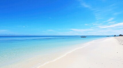 Tranquil Tropical Beach Scene