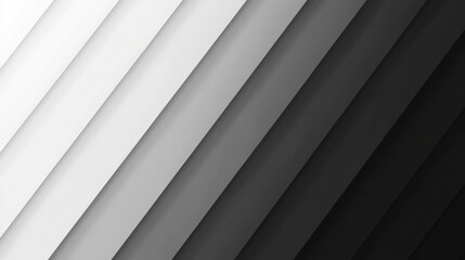 Obraz premium Abstract grayscale diagonal lines background image, perfect for modern designs and presentations. A simple yet elegant visual.