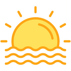 Sunset Icon