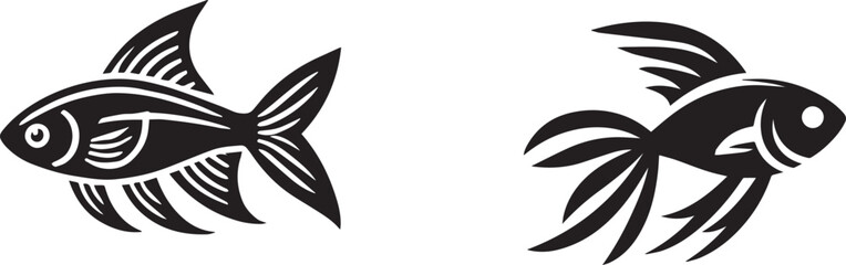 Colorful Fish Vector | High-Quality Marine Life Illustration