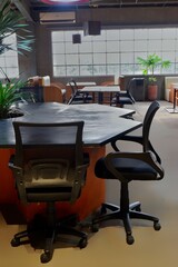 well-lit workspace