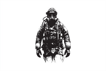 Firefighter Silhouette Graphics Pack
