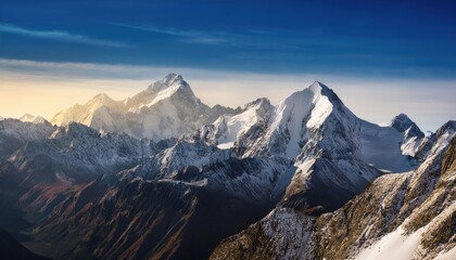 Landscape in the mountains
