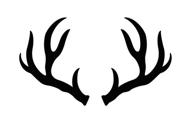 Geweih, Hirsch, Reh, Outdoor - Vektor