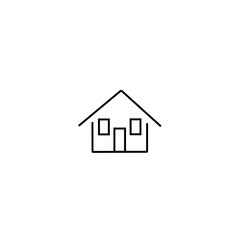 properties house vector icon