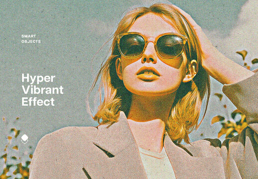 Hyper Vibrant Photo Effect