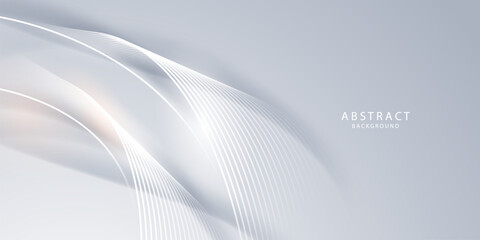 white abstract background modern vector illustration