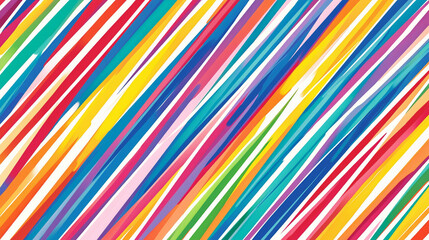 Colorful Diagonal Lines Abstract Wallpaper