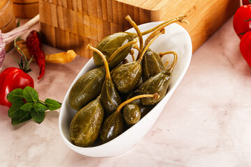 Marinated Caper Berries snack appetiser