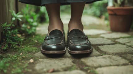 A pair of women's office shoes --ar 16:9 --style raw --profile q9a3rgn --stylize 250 --v 6.1 Job ID: ef563c2b-16e8-4b22-891f-42c86e54d3ab