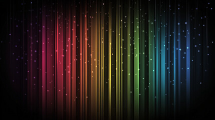 Colorful Eruption Abstract Wallpaper