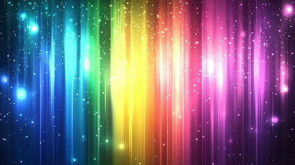 Colorful Wavy Abstract Wallpaper