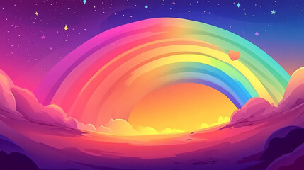 Colorful Wavy Abstract Wallpaper