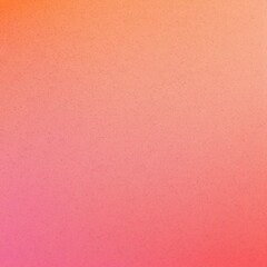 Fototapeta premium Orange pink grainy background, abstract light noise texture banner poster header cover wallpaper backdrop design, copy space