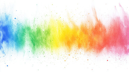 Colorful Explosion Abstract Wallpaper
