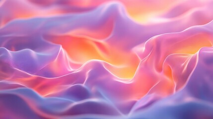 Obraz premium Abstract soft peach lavender blurred background, shadowed tones texture digital wallpaper, copy space provided, Generative AI