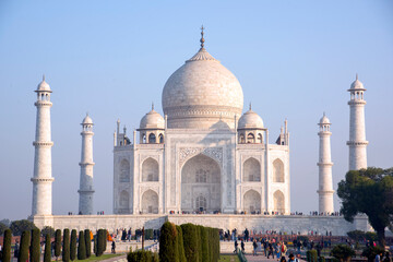 Taj Mahal, UNESCO World Heritage Site, India.