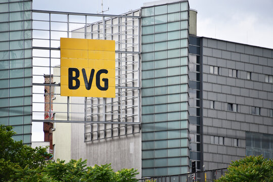 Berlin, Germany - June 4, 2024: Headquarters of Berlin Transport Company in Berlin, Germany - BVG is the main public transport company of Berlin