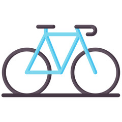 bicycle vector flat icon