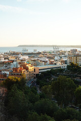 The view from San Fernando’s Castle, Alicante, Spain